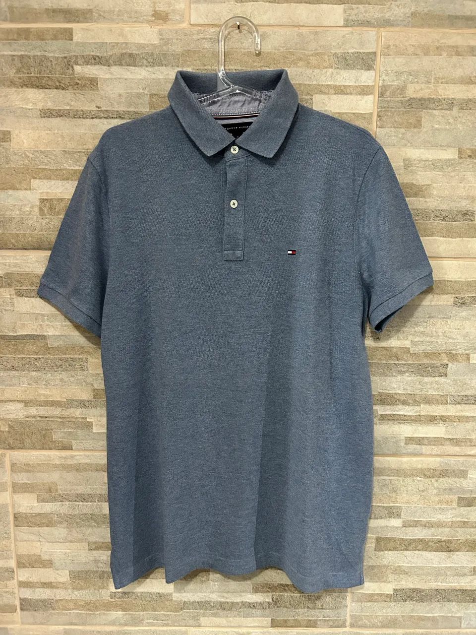 Camisa polo azul Tommy Hilfiger m