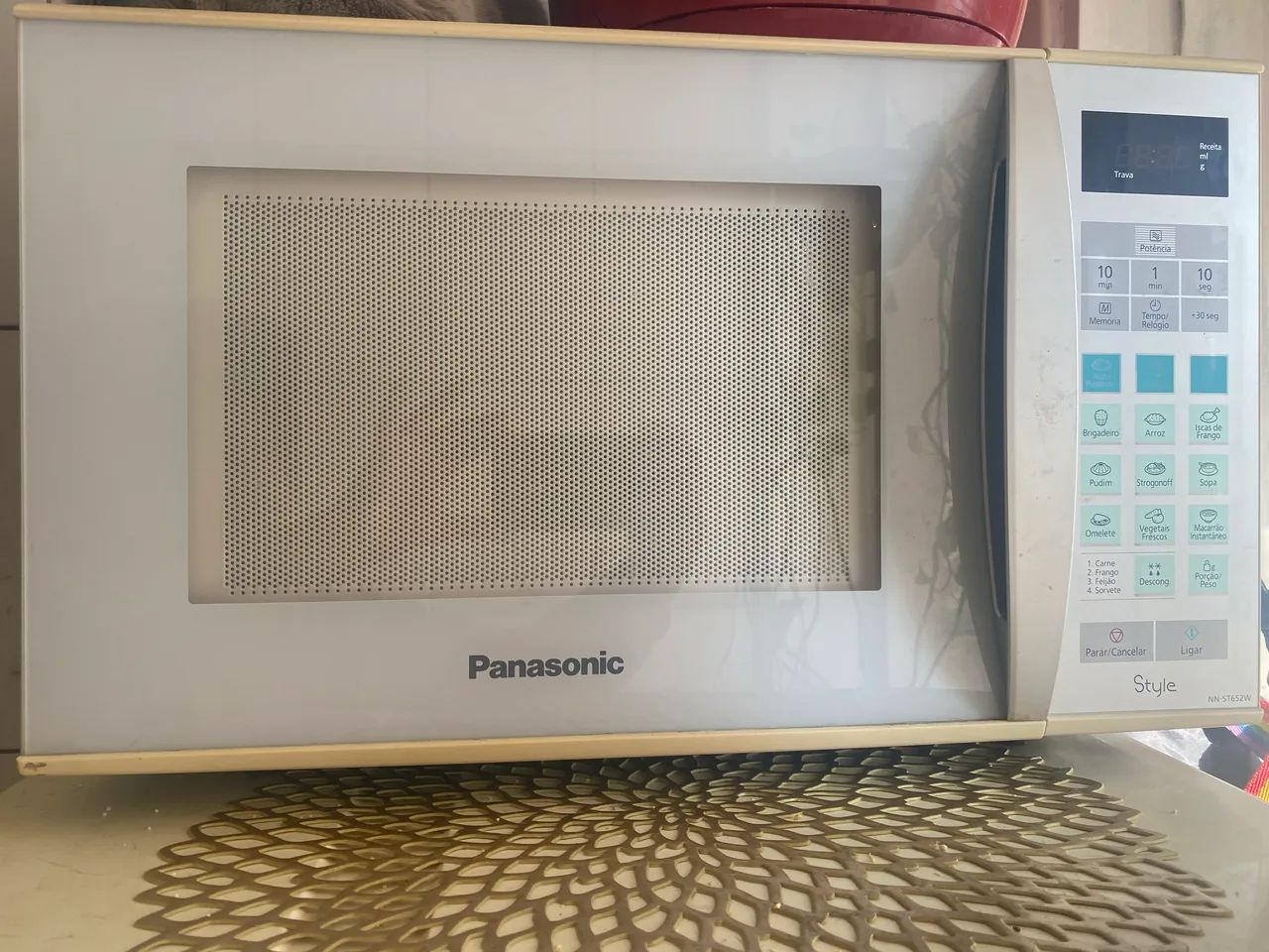 Microondas Panasonic usado 