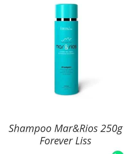 Shampoo mar&Rios 250gr ( forever liss)
