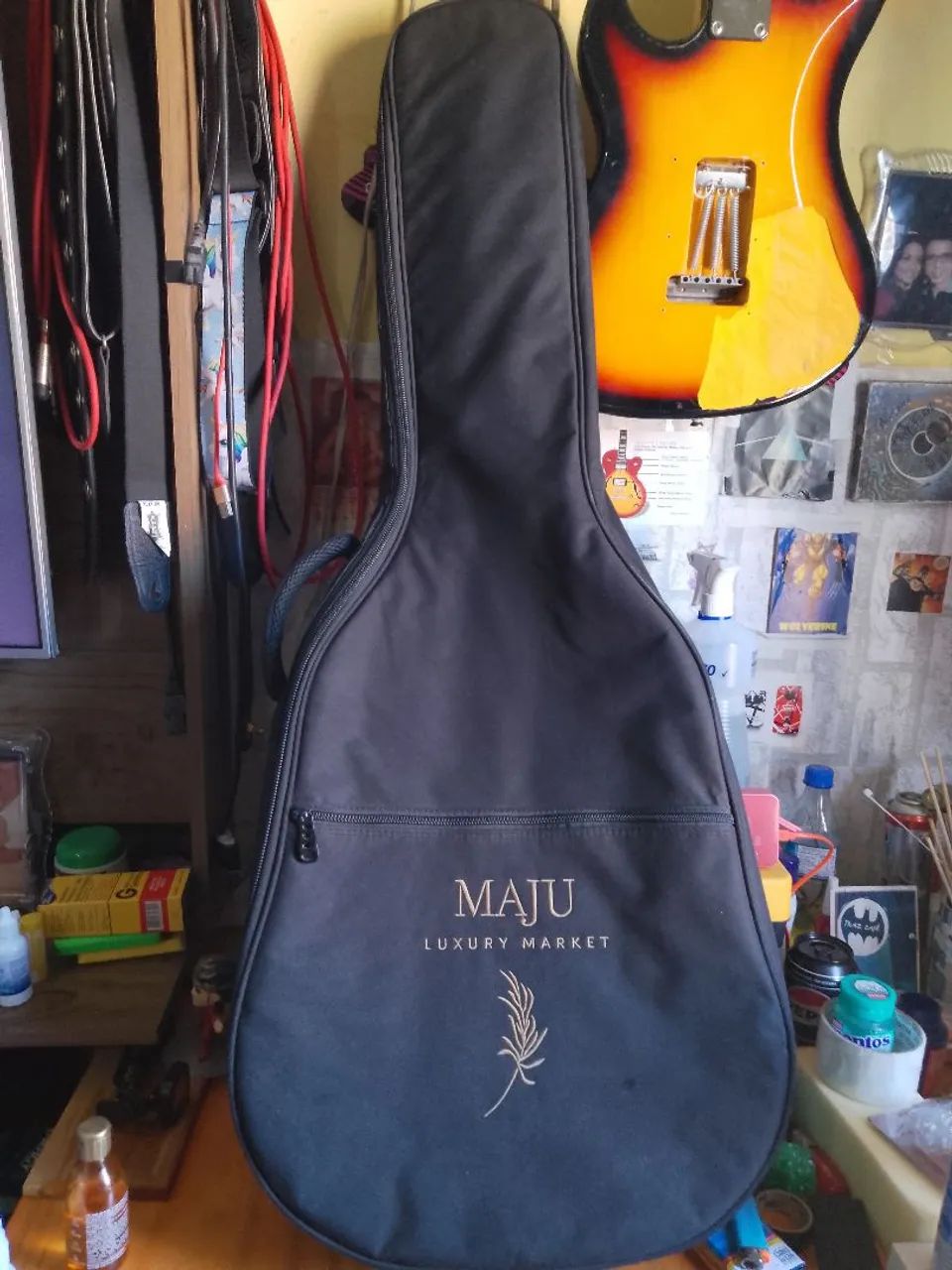 BAG violão super ACOLCHOADO tudo ok com ele - Foto 3