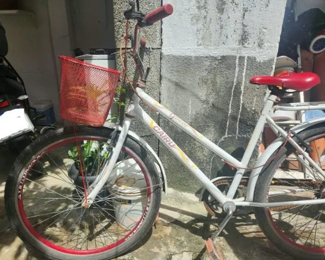 Bicicleta Cairu Genova Aro 26 com Cesta - Foto 2