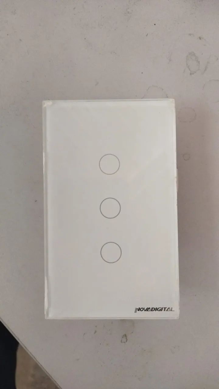 Interruptor Inteligente Wifi Novadigital 3 Teclas Botões