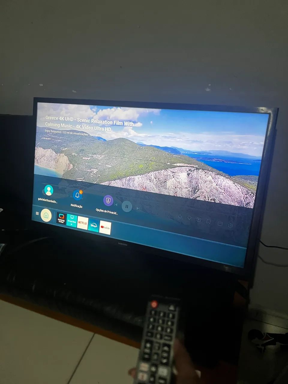 Tv smart Samsung tizen 32 polegadas  - Foto 3