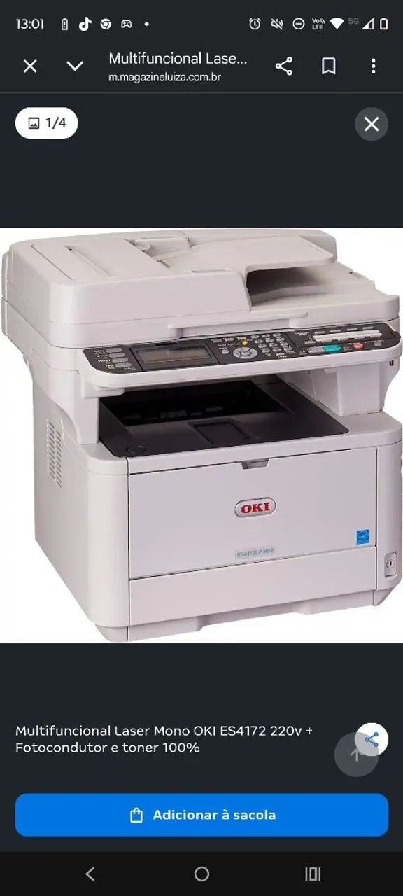 Impressora OKI  - Foto 2