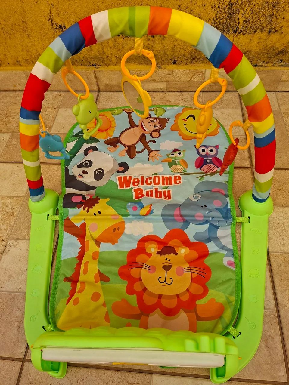 Tapete de atividades bebe