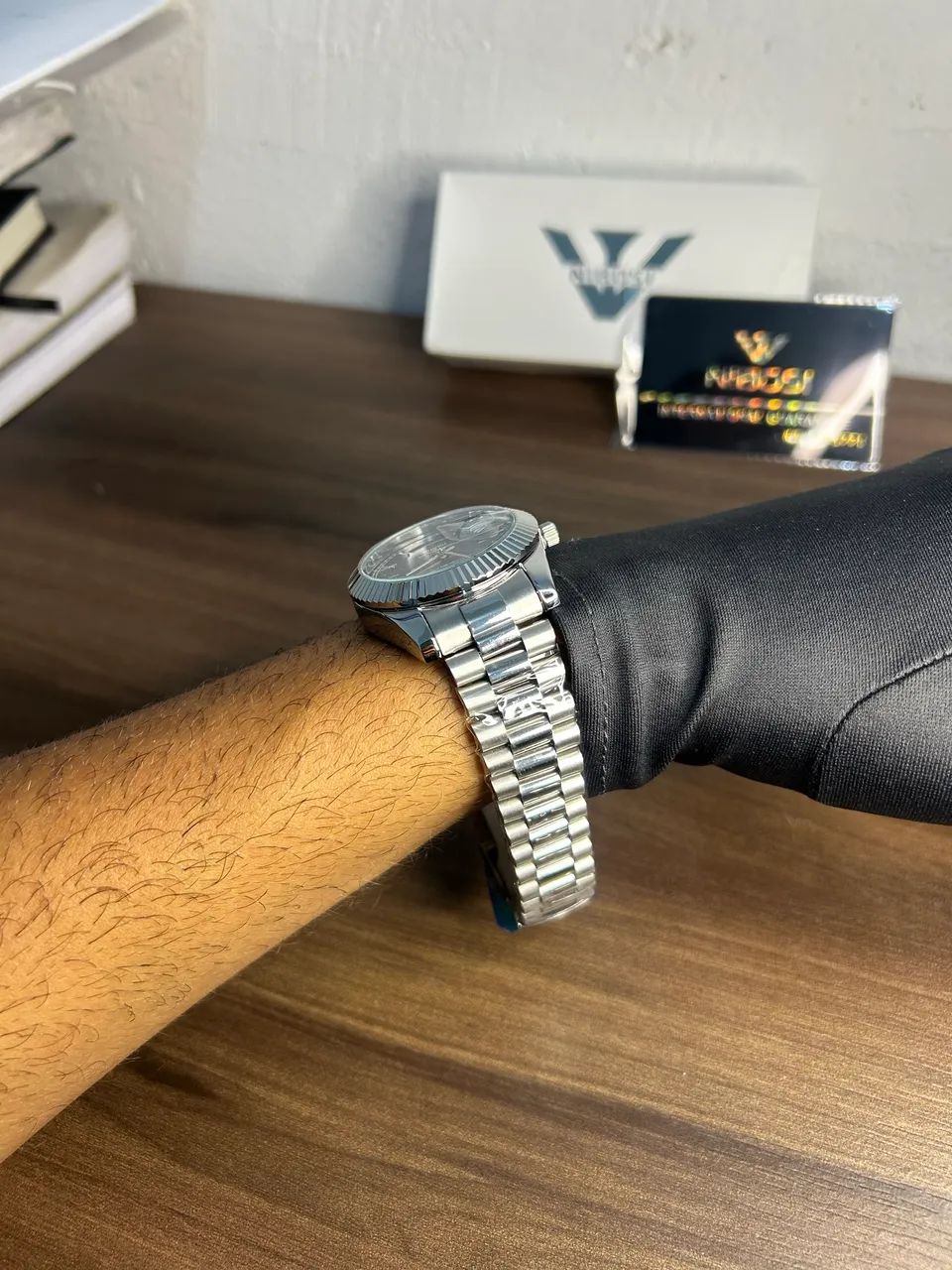 Relógio Nibosi Masculino Royale - Foto 3