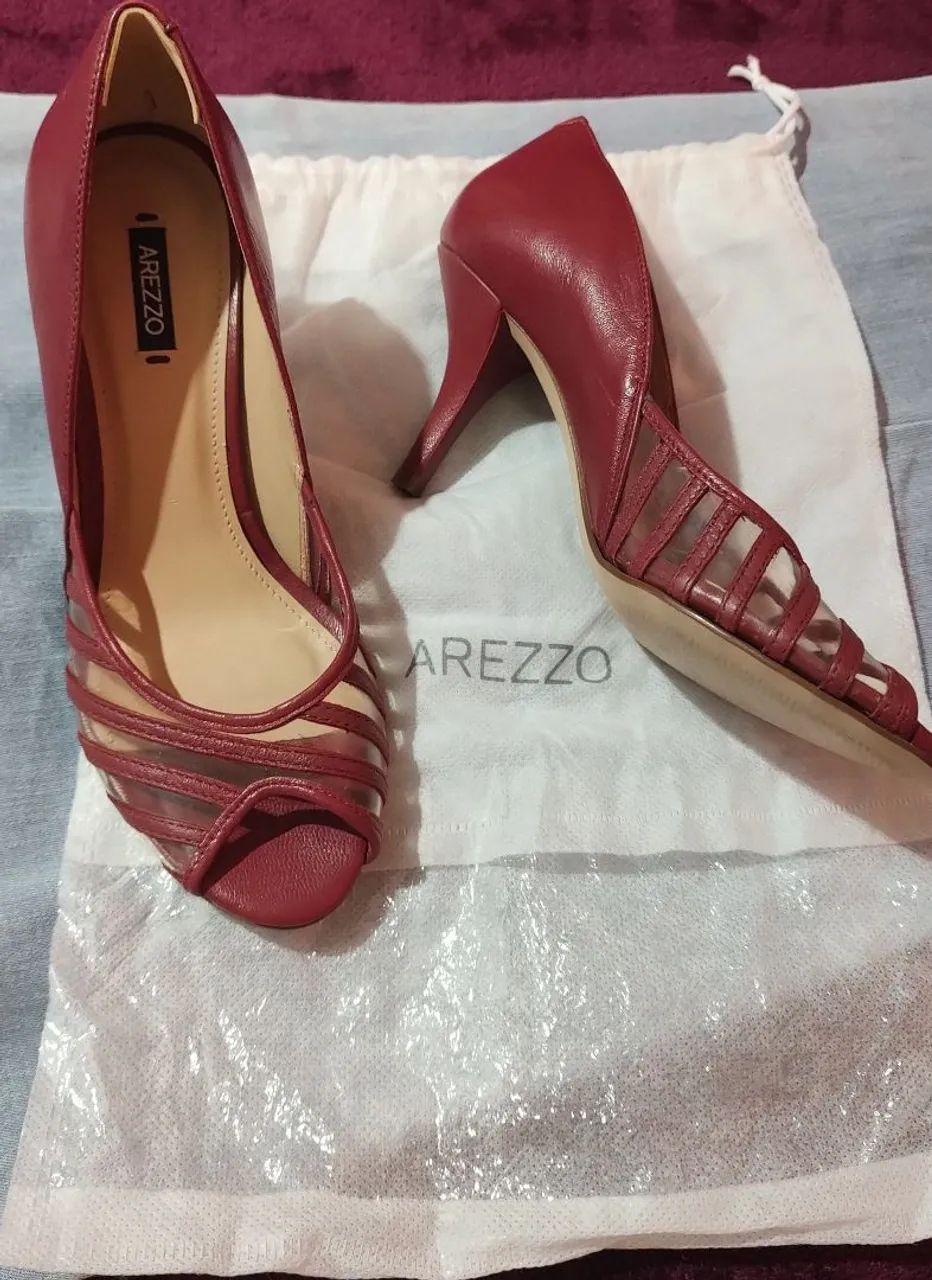 Sapato/sandália Arezzo original - Foto 4