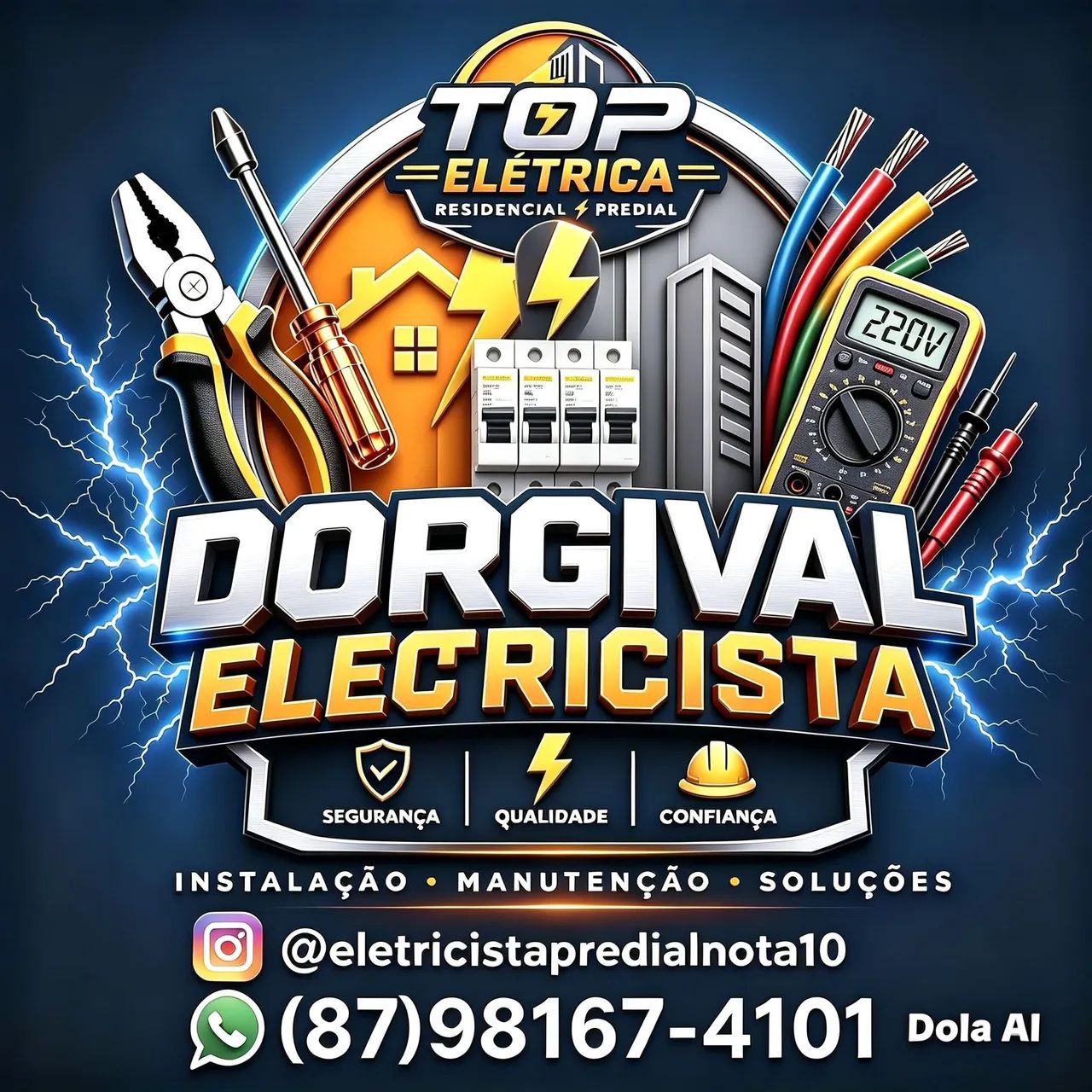 TOP ELÉTRICA Eletricista Residencial e predial 