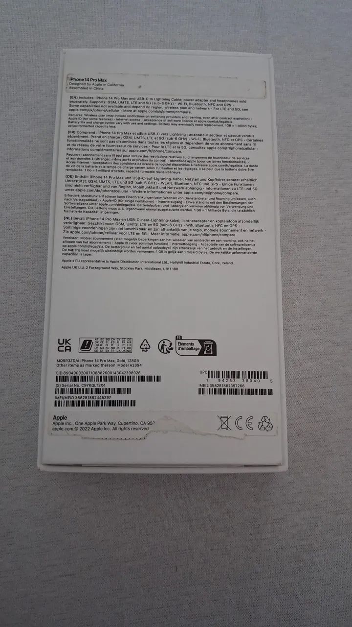 Iphone 14 pro max 128g - Foto 3