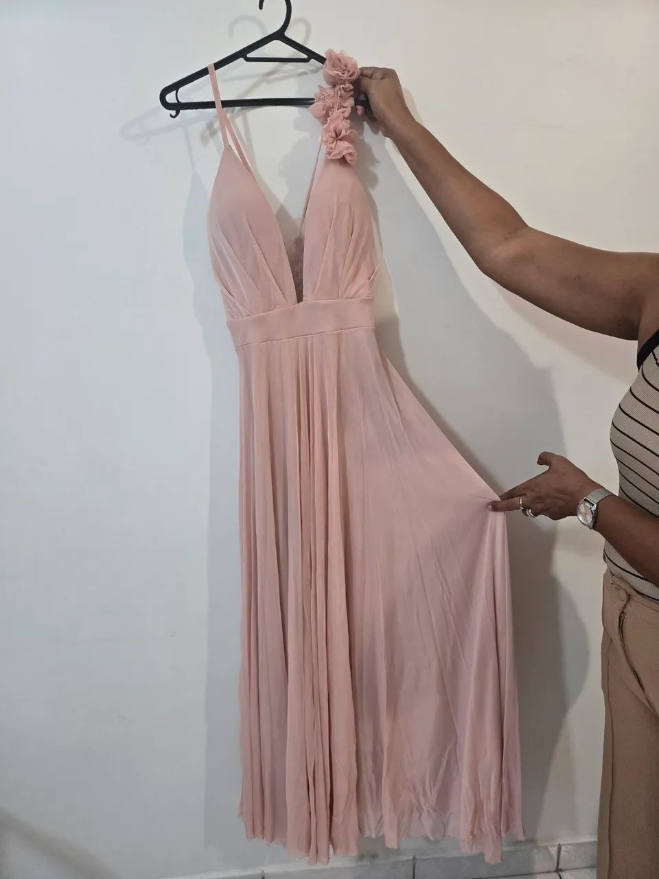 Vestido de festa rosê - Foto 3