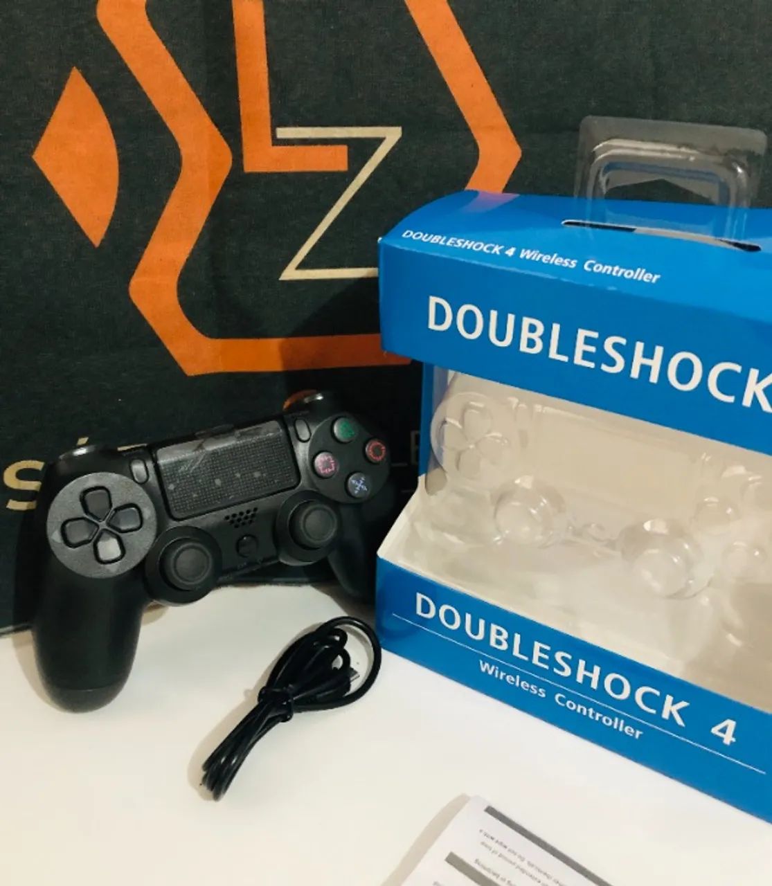 Controle Joystick sem fio Pc/PS4 - Foto 2