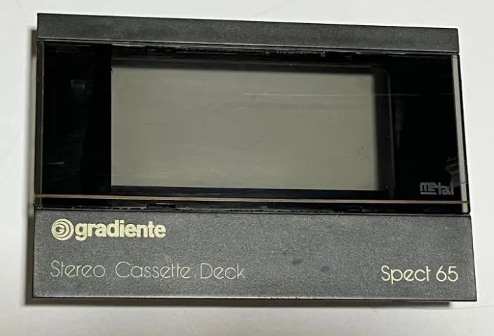 Tape Deck Gradiente Spect 65 - Tampa Cassette