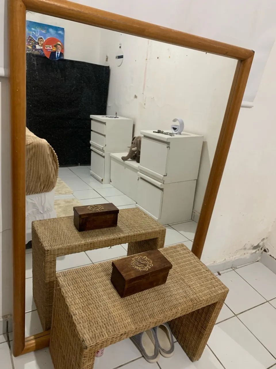 Espelho + aparador 