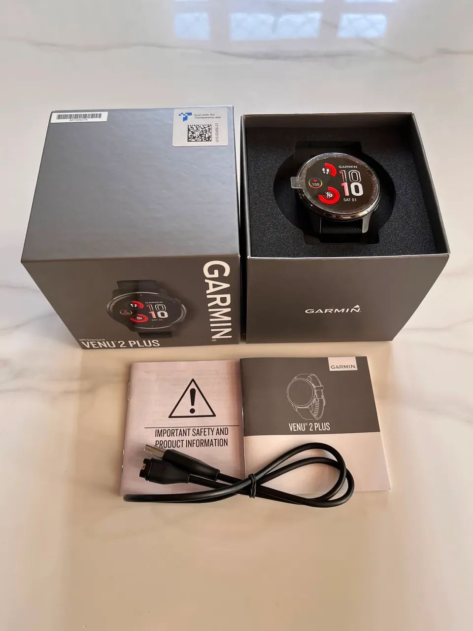 Garmin Venu 2 Plus (Usado com a caixa original, Excelente estado) - Foto 3