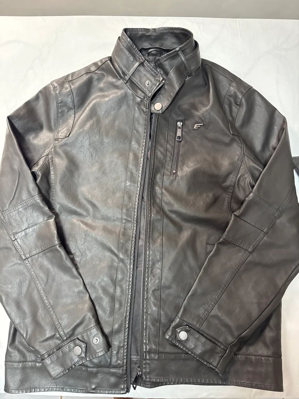 Jaqueta de couro Ellus  - Foto 4