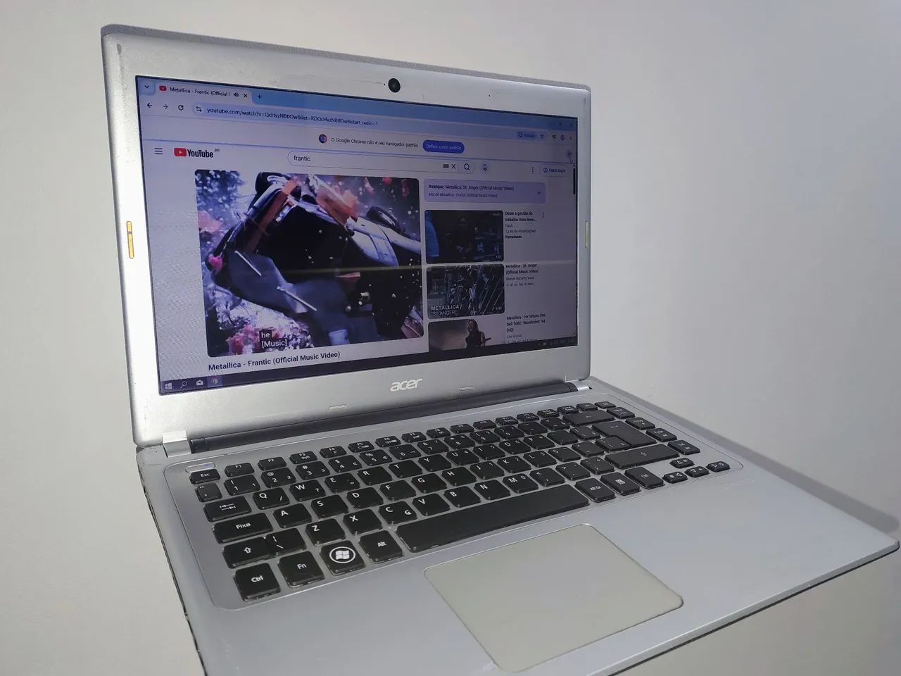 Notebook semi novo Acer Core i5 Windows 10