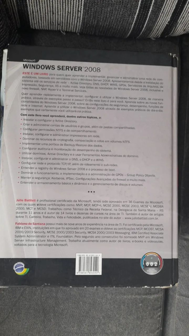 Livro Windows Server 2008 - Foto 2