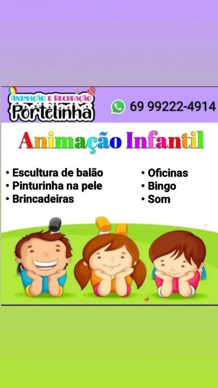 ANIMAÇÃO INFANTIL - Foto 2