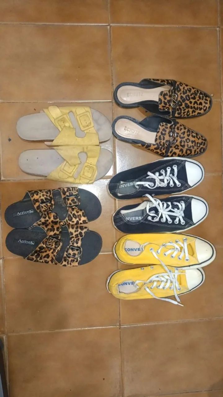 SAPATOS DE VARIAS MARCAS 