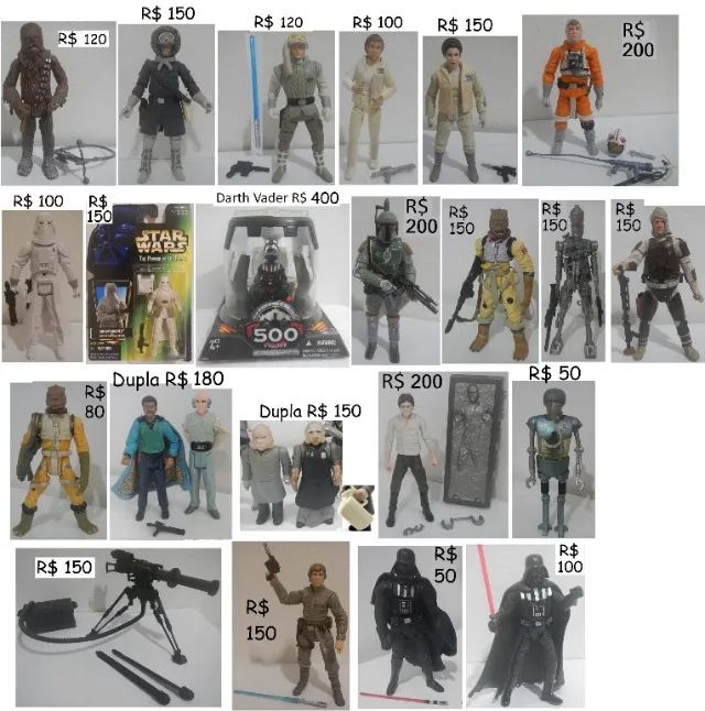 Figuras Star Wars Diversas 3.75 pol Escolha - Foto 5