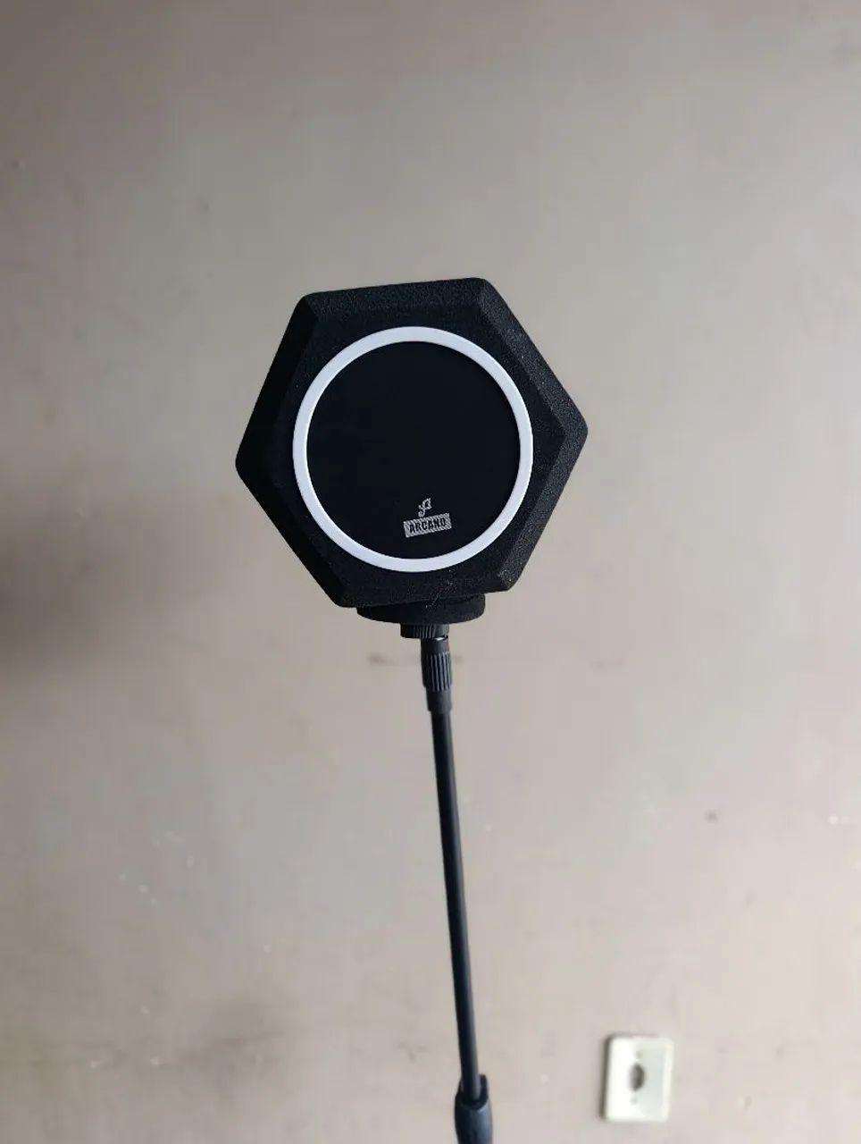 Microfone+Pedestal+Vocal Booth filter 