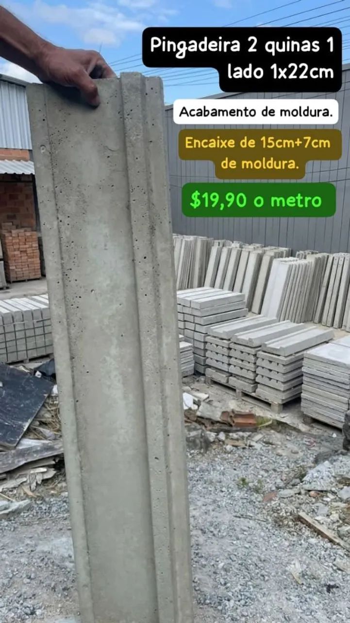 Mega promoção Pingadeiras / Soleiras/ capas de muro  - Foto 2