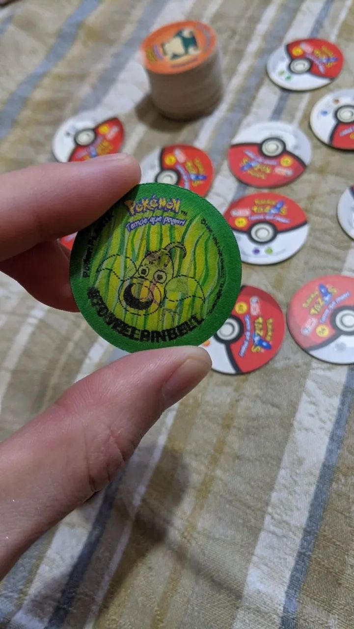 14 evolutazos em perfeito estado Pokemon tazo - Foto 5