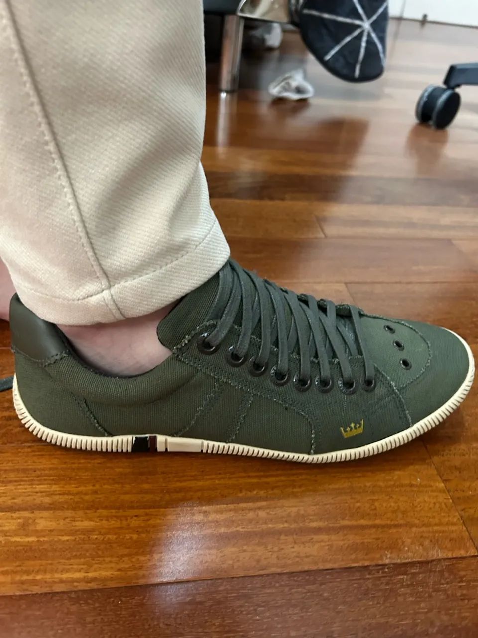 Tênis Osklen Verde - Foto 3