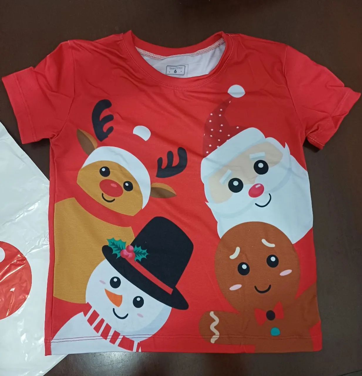 CAMISA INFANTIL DE NATAL NOVA N° 6. - Foto 2