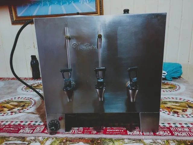 Maquina de Café e Cilindro Industrial
