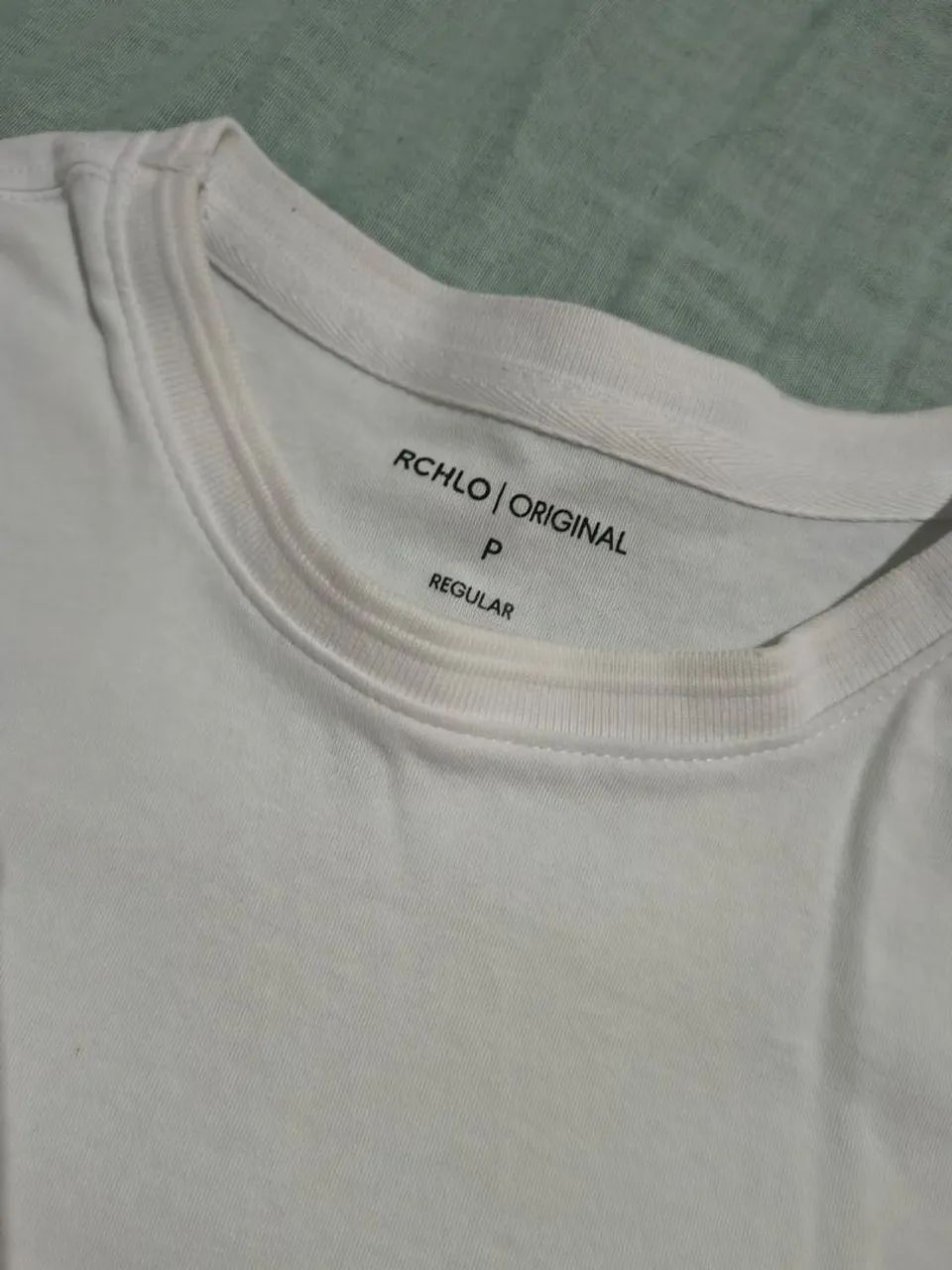 camisa Riachuelo branca lisa