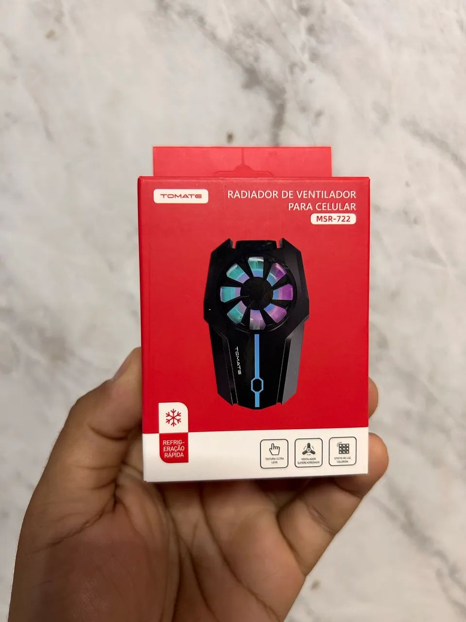Cooler para resfriar celular e jogos  - Foto 4