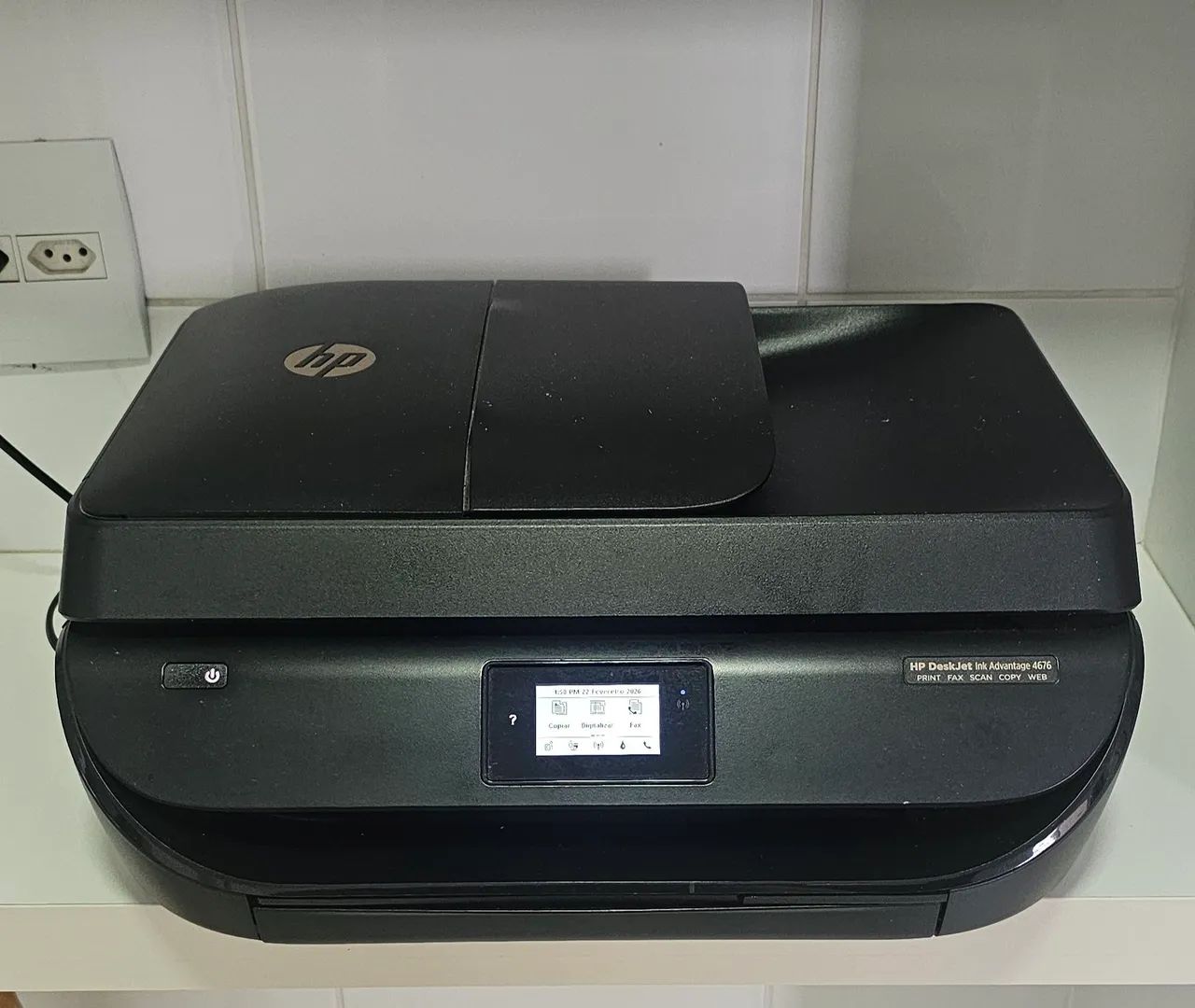 Impressora HP DeskJet Ink Advantage 4676 - Foto 4