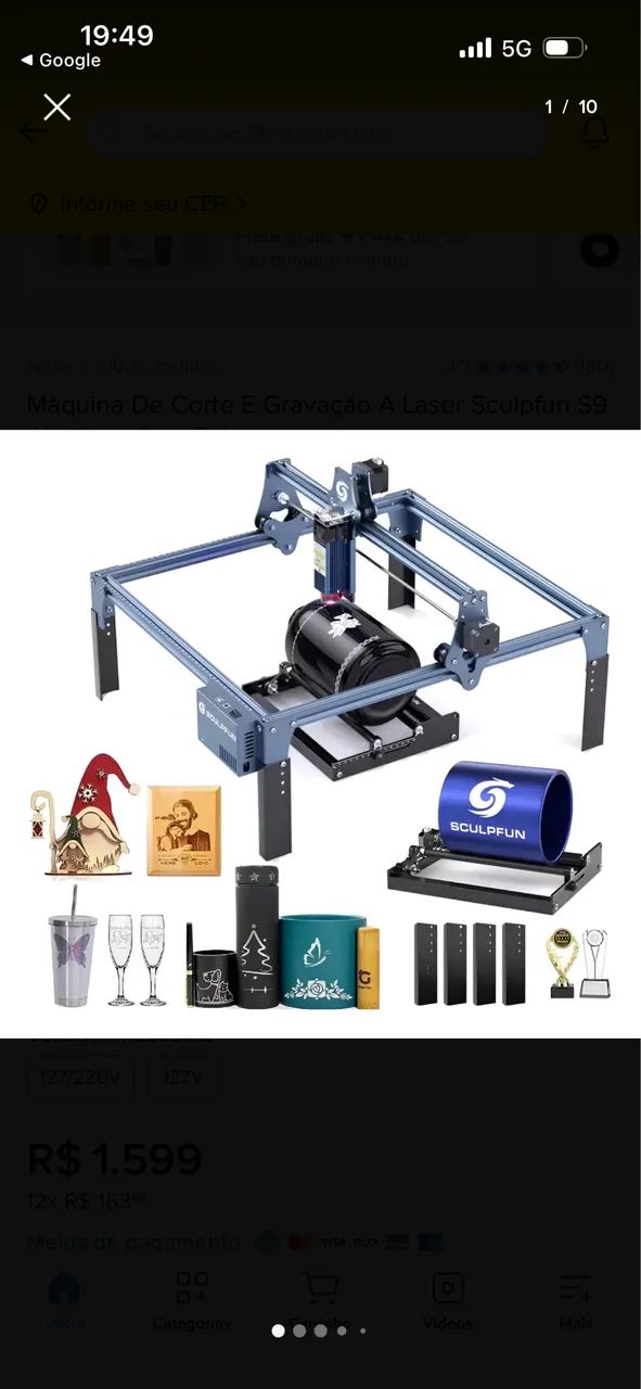 Máquina laser  - Foto 3