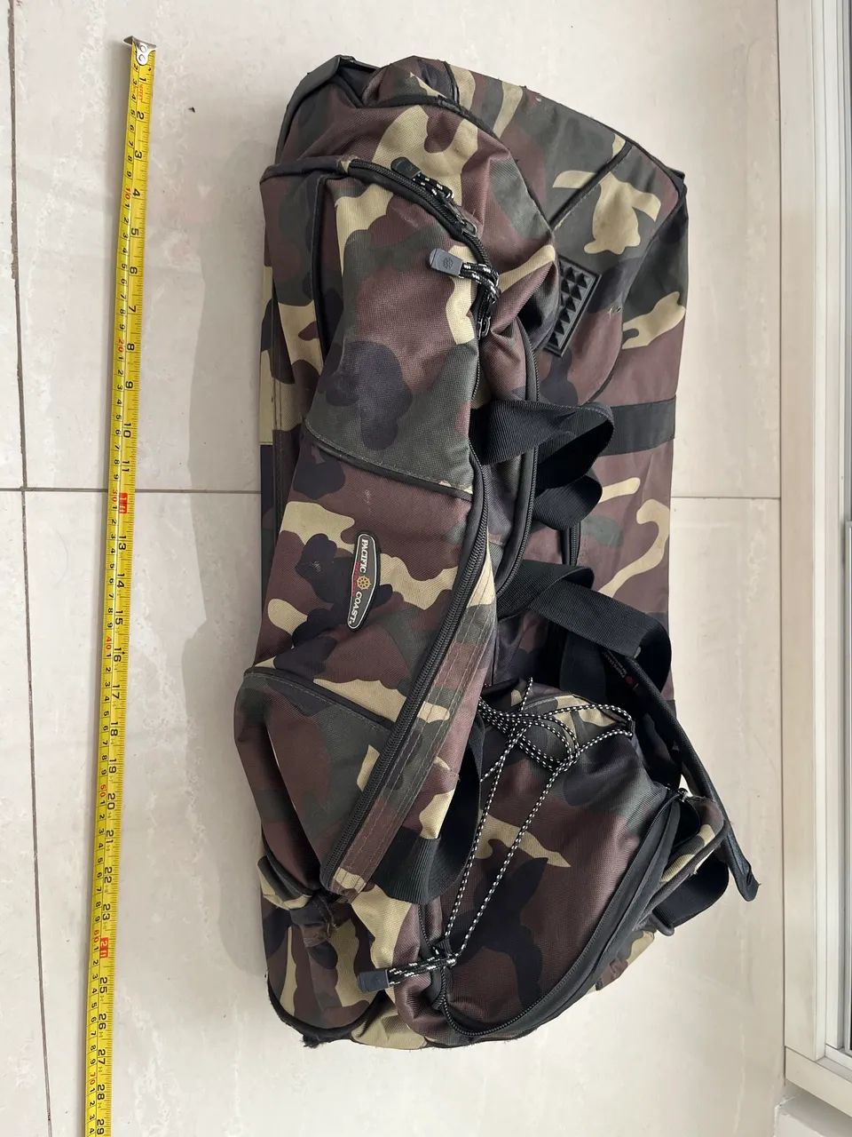 Mala bolsa viagem estampa militar 