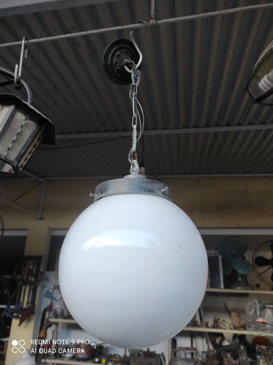 Lustre/luminária Antiga,de teto: