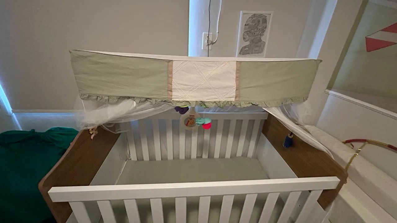 BERÇO MULTIFUNCIONAL + COLCHÃO + KIT BERÇO ? - Foto 3