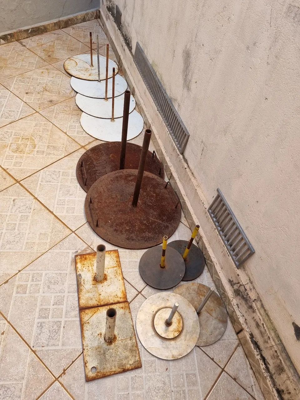 Base de chão para decoração de balões 