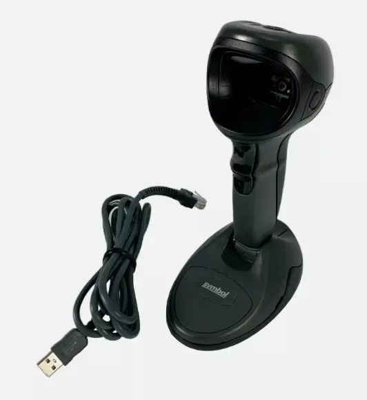Leitor Código de Barras Zebra DS9808 2D USB com Suporte