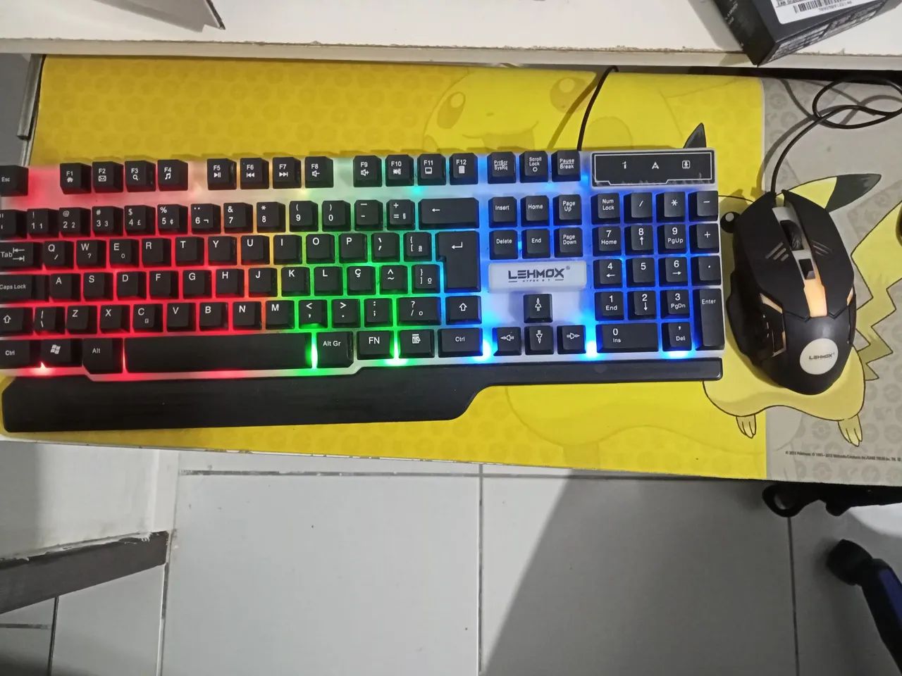 Kit teclado + mouse gamer para PC - Foto 2