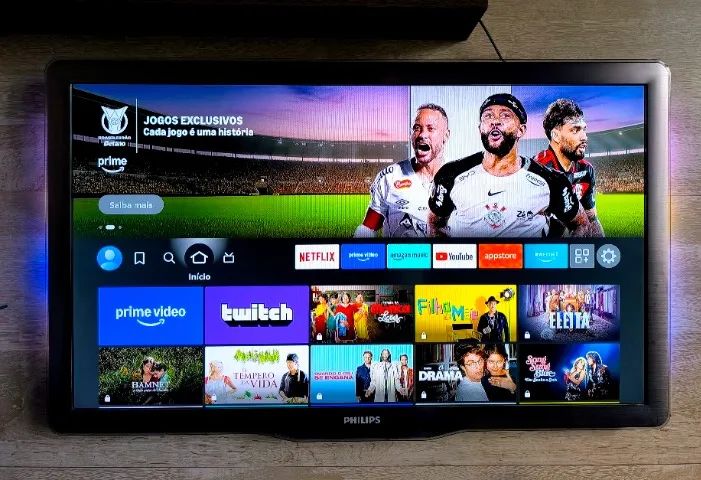 TV PHILIPS LED 40" AMBILIGHT - Foto 4
