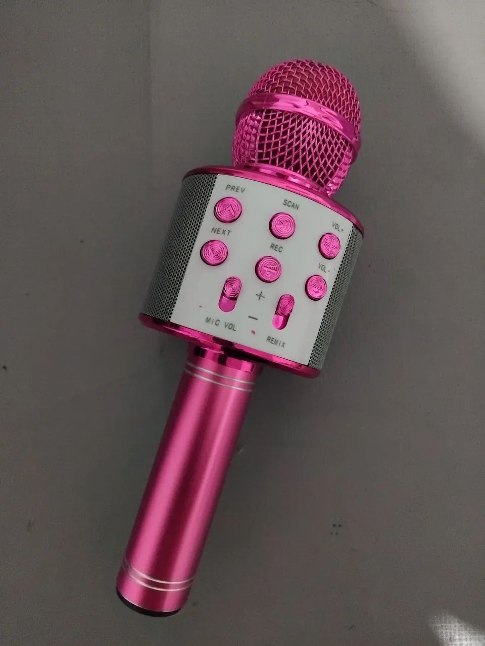 Microfone Karaokê Bluetooth 