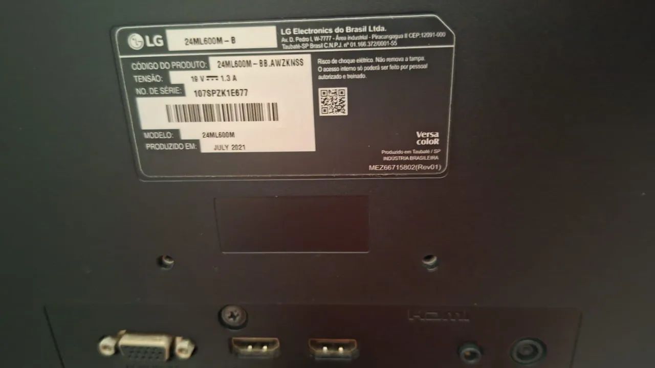 MONITOR LG 24" LED Full HD - Foto 2