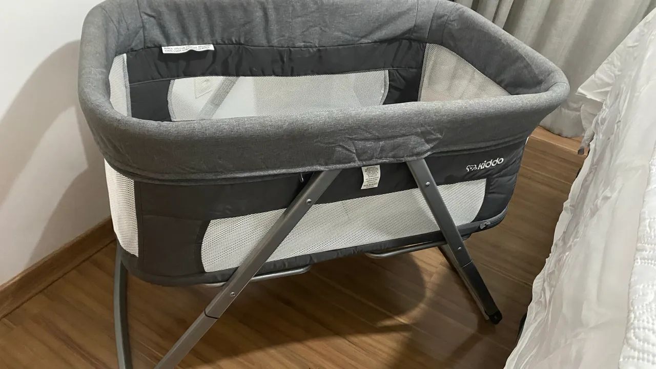 Berço Moisés Desmontável Kiddo até 15 kilos