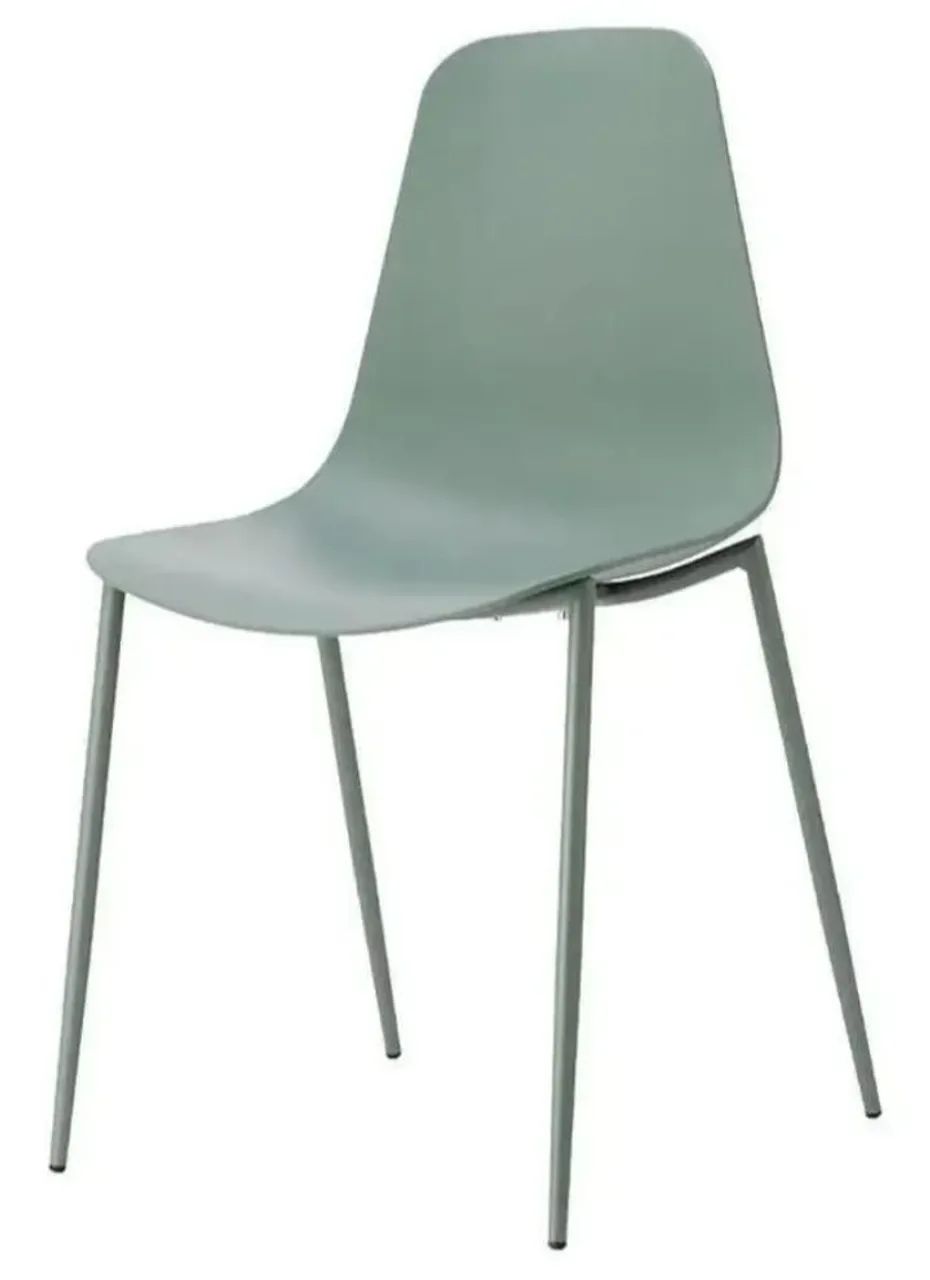 Cadeira Eames Preta/ Verde com Pés Metálicos - Foto 2