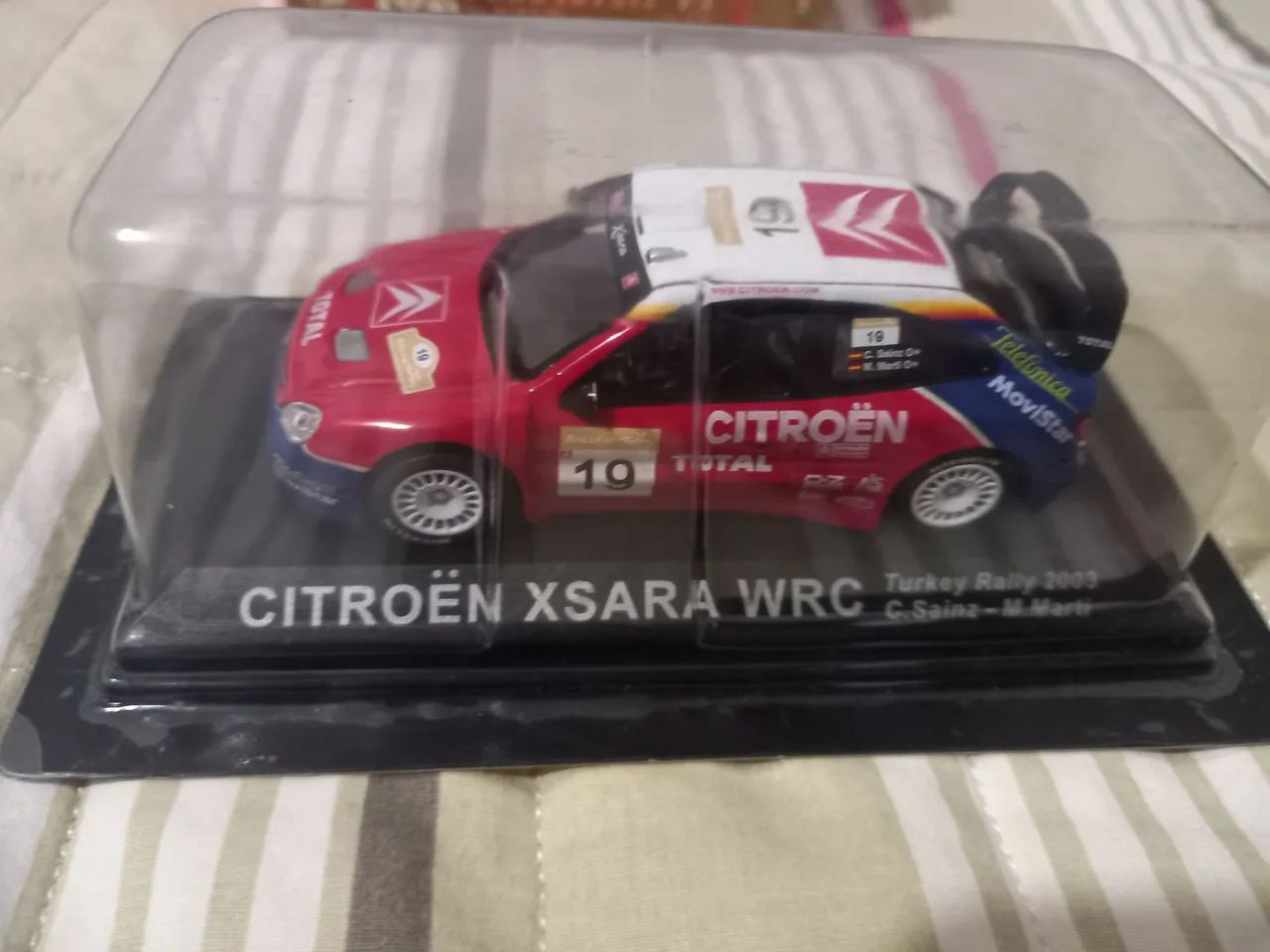 Miniatura Citroen Xsara WRC 2003 escala 1:43 - Hobbies e coleções