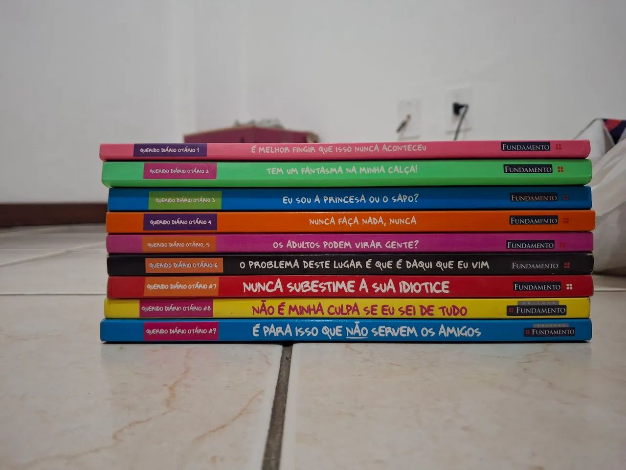 Box livros querido diário otario