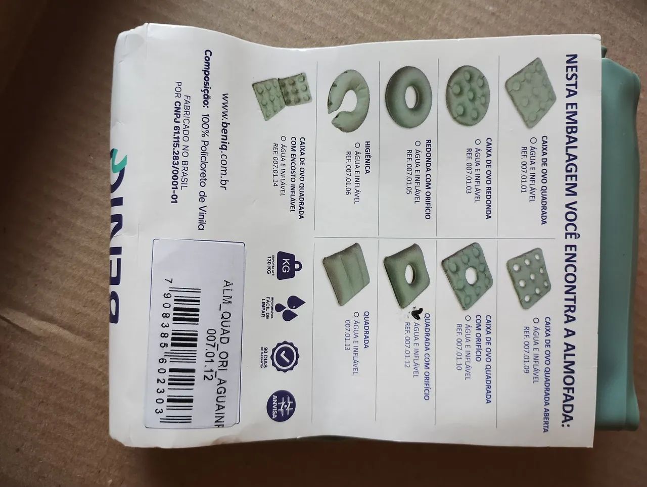 Almofada ortopédica inflável BENIQ nova - Foto 2
