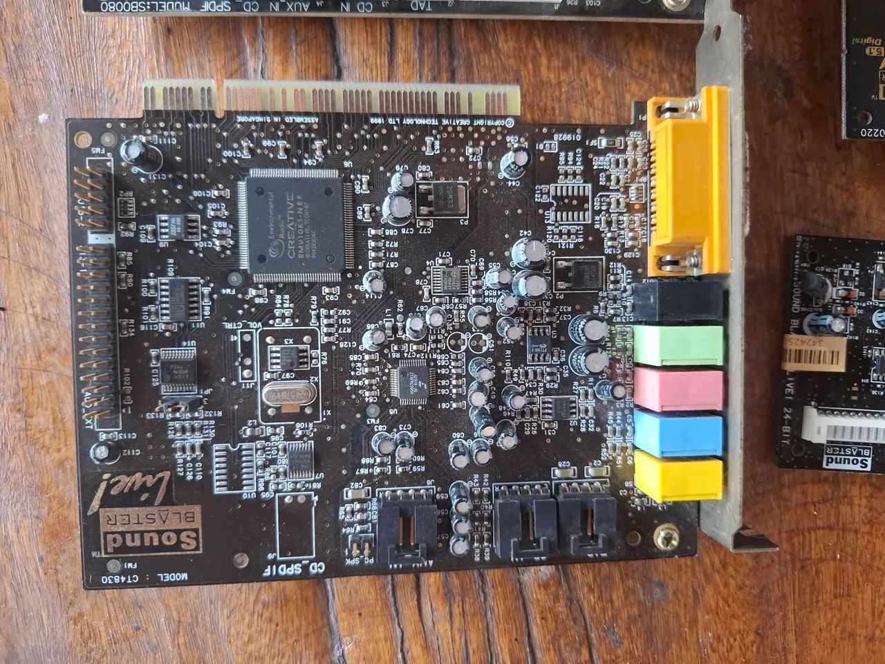 4 placas sound blaster pci  - Foto 3