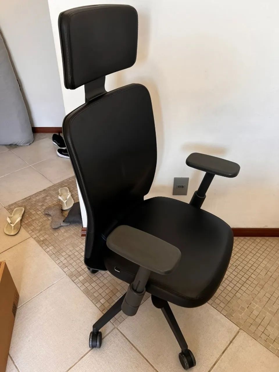Cadeira Flexform Tecton Unique All Black - Foto 2